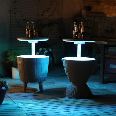 Refroidisseur de glace polyvalent Taille haute élévateur pour camping en plein air Pique-nique sur la plage Café Bistro Garden