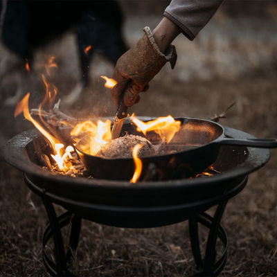 Jardin de jardin Camping Feu de camping Charbon de bois Grill Grill Bouteille avec logo personnalisé