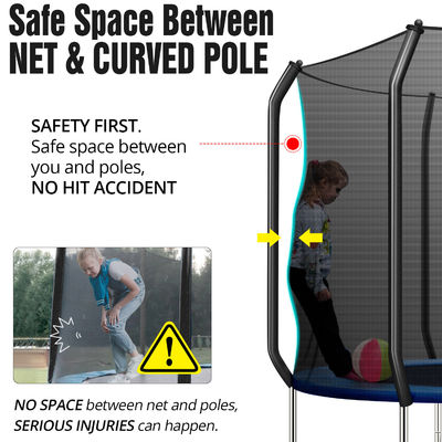 Scène applicable AJUNION Trampoline de 10 pieds pour les enfants qui sautent dans le parc ou la maternelle