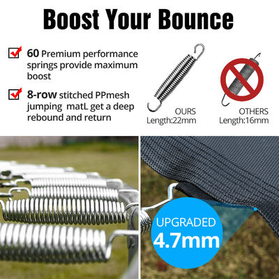 Scène applicable AJUNION Trampoline de 10 pieds pour les enfants qui sautent dans le parc ou la maternelle