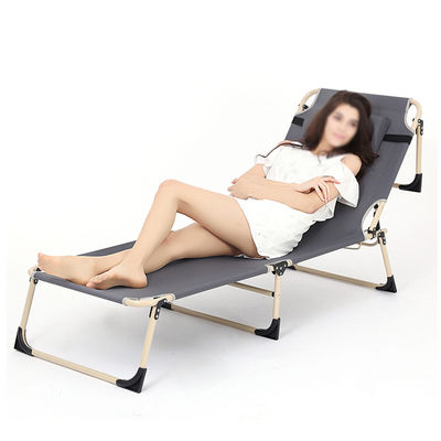 Outdoor Home Office Couchette de camping pliable pour le parc Oui Couchette de plage portable