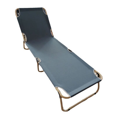 Outdoor Home Office Couchette de camping pliable pour le parc Oui Couchette de plage portable