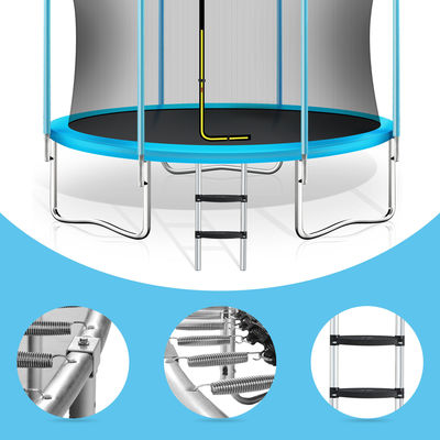 Parc de trampolines extérieur avec cadre en acier inoxydable et 800 lbs Max. capacité de poids