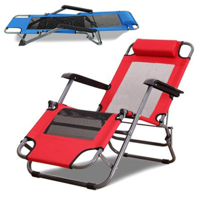 Chaise de salon à plage pliable et réglable à zéro gravité avec emballage Y Mail