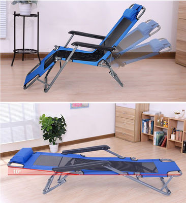 Chaise de salon à plage pliable et réglable à zéro gravité avec emballage Y Mail