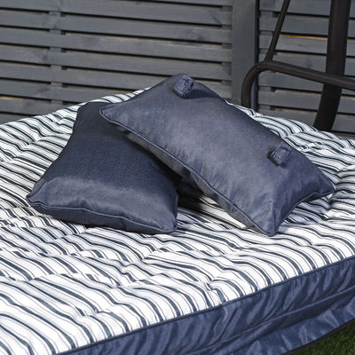 Confortable et durable 3 sièges fauteuil de jardin balançoire avec canopée capacité de poids 340kg