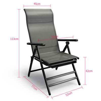 Chaise en pvc pliable pour la plage