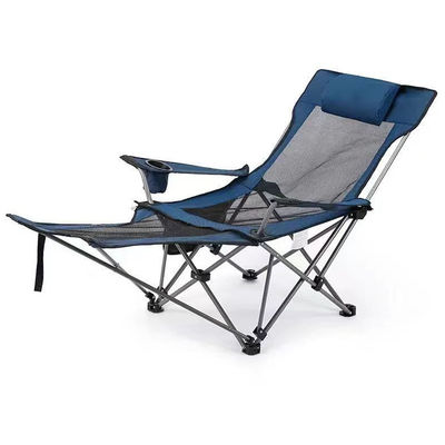Chaise de camping pliante en aluminium portable et réglable