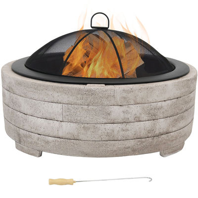 Barbecue au charbon de bois Grill Fire Pit Bowl pour le jardin de jardin en plein air feu de camping pique-nique