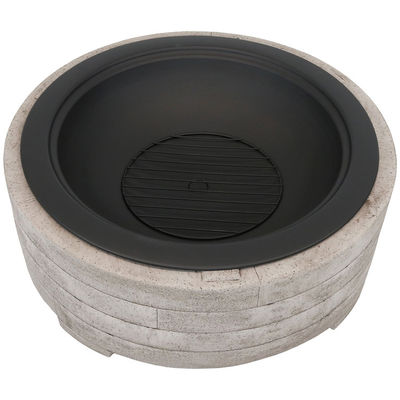 Barbecue au charbon de bois Grill Fire Pit Bowl pour le jardin de jardin en plein air feu de camping pique-nique