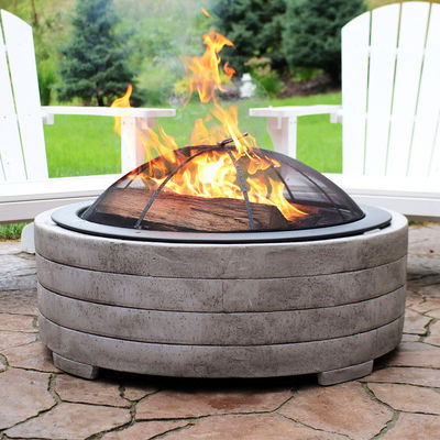 Barbecue au charbon de bois Grill Fire Pit Bowl pour le jardin de jardin en plein air feu de camping pique-nique