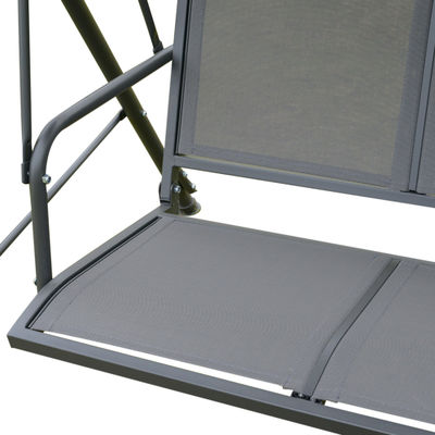 AJUNION 3 places hammock fauteuil à bascule avec baldaquin Transformer votre porche et espace patio