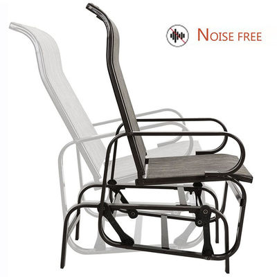 Cadre métallique Bistro extérieur patio jardin fauteuil roulant simple avec logo personnalisé
