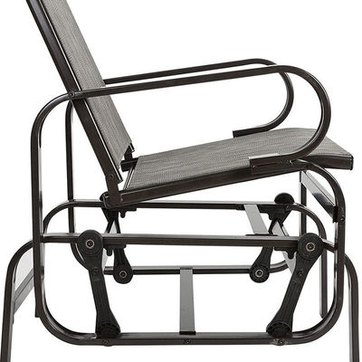 Cadre métallique Bistro extérieur patio jardin fauteuil roulant simple avec logo personnalisé