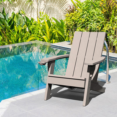 Les chaises en plastique adirondack étanches Le meilleur choix de l'hôtel Nordic Outdoor pour le loisir