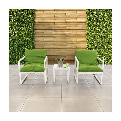 Outdoor Leisure Chaise de jardin en aluminium Ensemble de salon en aluminium L 45 x W48 x H45cm Aluminium