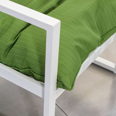 Outdoor Leisure Chaise de jardin en aluminium Ensemble de salon en aluminium L 45 x W48 x H45cm Aluminium