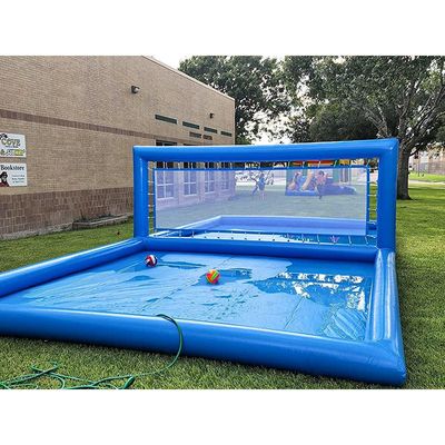 Cour de volley-ball gonflable extérieure de 33 pieds pour piscine L32.8 x W16.5 x H7ft