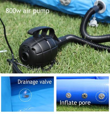 Cour de volley-ball gonflable extérieure de 33 pieds pour piscine L32.8 x W16.5 x H7ft