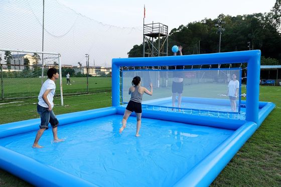 Transformez votre jardin en terrain avec la piscine gonflable de volley-ball AJUNION 33FT
