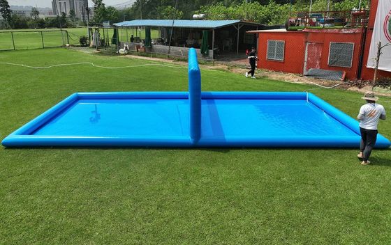 Transformez votre jardin en terrain avec la piscine gonflable de volley-ball AJUNION 33FT