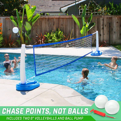 Réseau gonflable pour piscine de volley-ball de natation par AJUNION pour équipement de piscine de parc aquatique