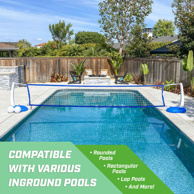 Réseau gonflable pour piscine de volley-ball de natation par AJUNION pour équipement de piscine de parc aquatique