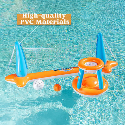 AJUNION Plage flottante gonflable en PVC pour la natation au volley-ball pour une capacité maximale > 500 kg