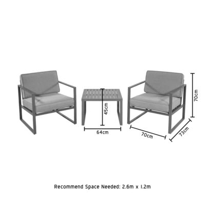 Ensemble de meubles de patio pour jardin extérieur