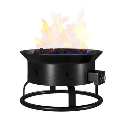 58 000 BTU Portable Propane Fire Pit Idéal pour le camping en plein air 19"D x 19"W x 11"H