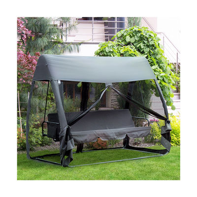 Transformez votre espace extérieur avec un fauteuil pivotant à 3 places et un lit en hamac de AJUNION