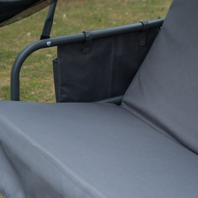 Transformez votre espace extérieur avec un fauteuil pivotant à 3 places et un lit en hamac de AJUNION