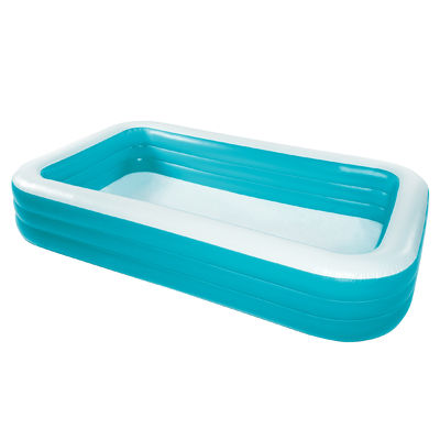 120 x 72 x 22,00 pouces piscine rectangulaire gonflable Parfait pour le jardin de jardin amusant