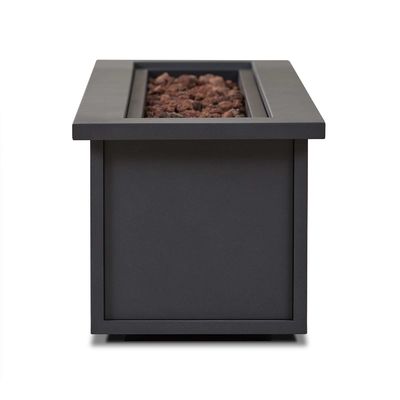 Meubles d'extérieur Table du foyer à gaz 48"L x 15"W x 13,5"H Parfait pour la vie en plein air