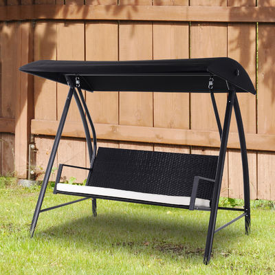 Emballage du courrier Y AJUNION Chaise balançante de porche de jardin Chaise suspendue de vigne Chaise suspendue de patio Balances avec baldaquin