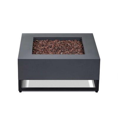 Table de cuisine extérieure en acier avec fonction de hauteur de flamme réglable