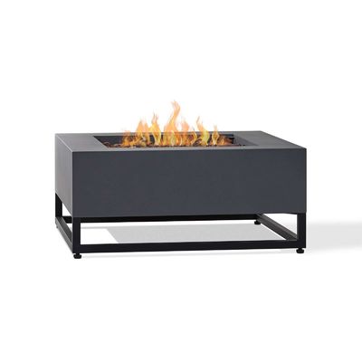 Table de cuisine extérieure en acier avec fonction de hauteur de flamme réglable