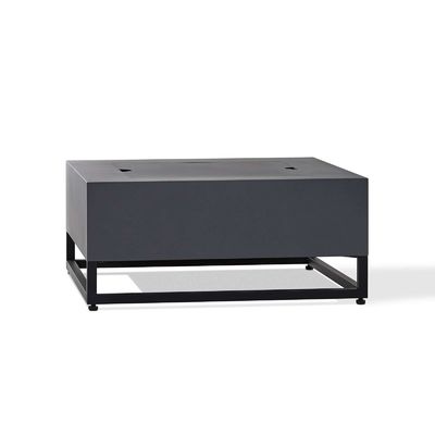Table de cuisine extérieure en acier avec fonction de hauteur de flamme réglable