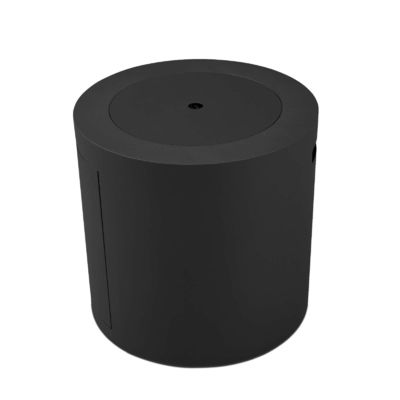 24"L x 24"W x 23,5"H AJUNION Ronde en acier gaz propane foyer pour extérieur sans fumée