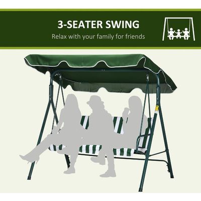 Chaise d'équitation en métal de jardin extérieur avec un auvent et un design élégant