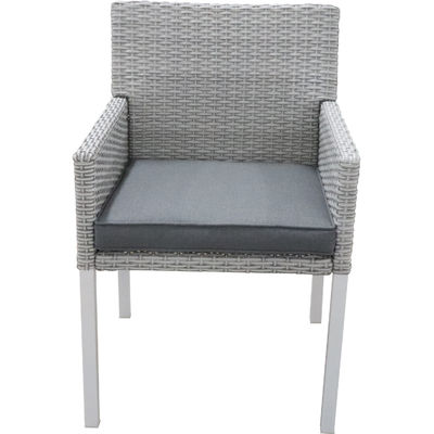 Emballage du courrier Y 7 pièces Meubles de jardin Table et chaises ensemble avec PE Wicker Rattan