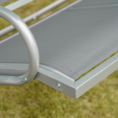 190L x 130W x 172H cm banc de hamac de jardin balancer avec un auvent réglable par AJUNION