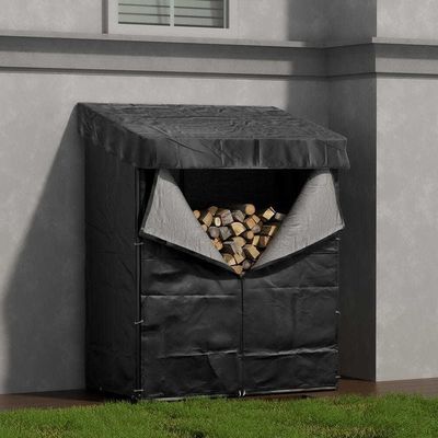 Réservoir de bois de chauffage de haute capacité W110 x D70 x H145cm