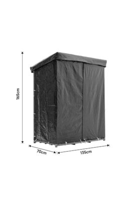 Réservoir de bois de chauffage de haute capacité W110 x D70 x H145cm