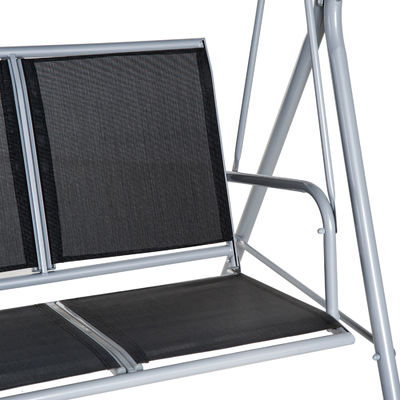 170W x 153H cm fauteuil swing en métal extérieur banc de jardin suspendu fauteuil hammock porche swing