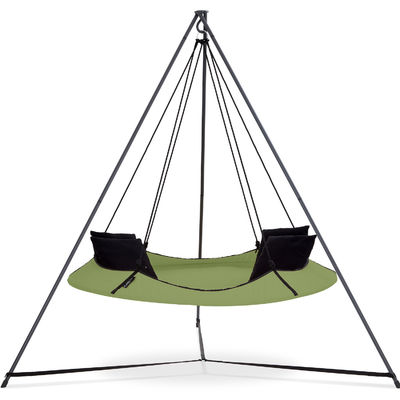 AJUNION Chaise suspendue en hamac familiale W245xL215xH238cm pour la détente en intérieur et en extérieur