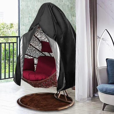 600D Oxford PVC Chaise balancière suspendue unique Protecteur contre la poussière pour jardin extérieur patio