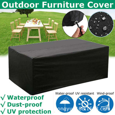 Couverture de protection de canapé imperméable à l'eau 600D Oxford pour l'ombre-soleil extérieur moderne imperméable à la pluie