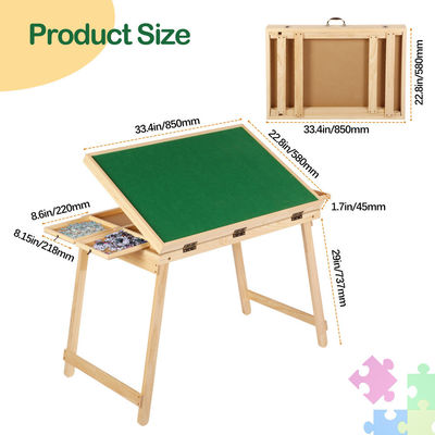Table à puzzles avec des jambes 1500 pièces