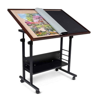 Unisexe AJUNION 1500 pièces Jigsaw Puzzle Board avec une jambe pliante et 4 roues Âges 8-13